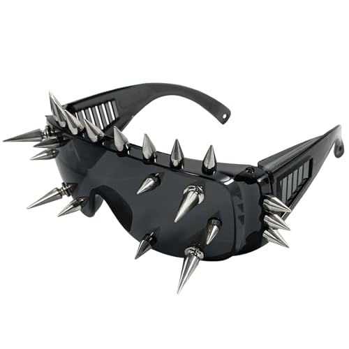 EaciTown Punk Spike Sunglasses for Halloween Cosplay
