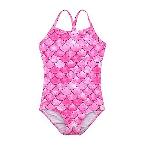 Image of Girls One Pieces Swimsuit Cute Swimwear Bathing Suits 2-12 Years