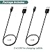 Kissmart Charging Cable for Shokz Headphones - Magnetic Charger for Shokz OpenRun Pro, OpenRun Mini, Afteshokz Aeropex AS800, OpenComm Bone Conduction Headphones (2Pack, 3.3ft/1m)