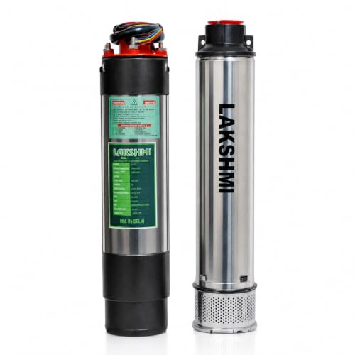 Image of Lakshmi 1hp Water Pump I Submersible Pump I100 feet I4 inch pumpI Oil Filled