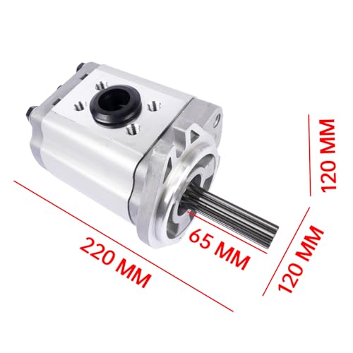 Image of Hydraulic Pump 91571-02900 Replacement for Mitsubishi Caterpillar Forklift GC25 MB9157102900 9157102900 800138941 CT91571-02900 CT9157102900 MB91571-02900 MB9157102900