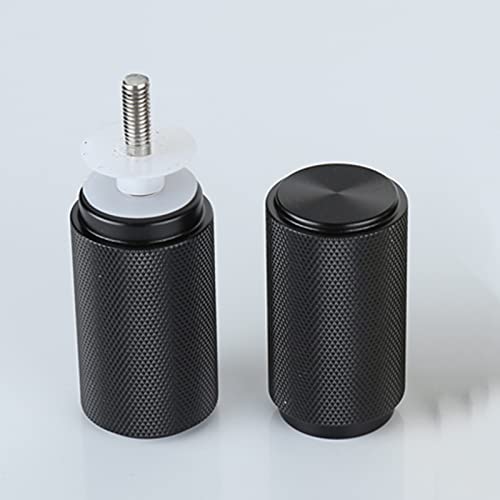 Poignée de porte en verre haut de gamme pour douche et cadre de porte intérieure noire - 8