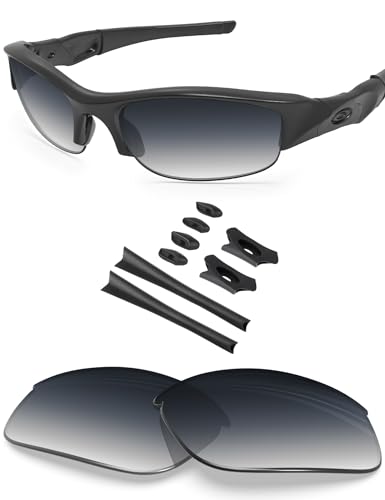 Image of BLAZERBUCK Replacement Lenses & Sock Kit for Oakley Flak Jacket OO9008 Sunglass