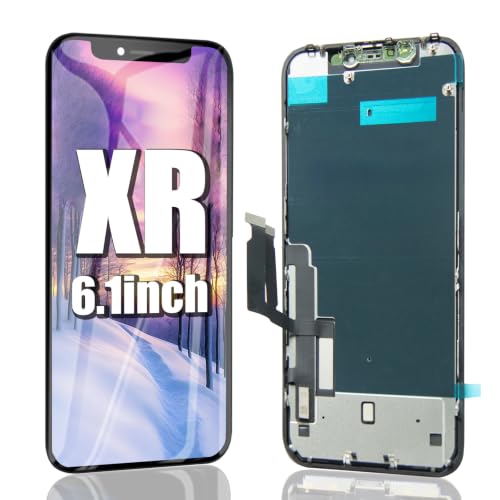 EFAITHFIX for iPhone XR Screen Replacement 6.1 inch Full HD LCD