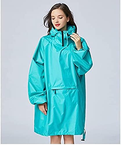 Poncho impermeable para mujer exterior cortavientos senderismo 3