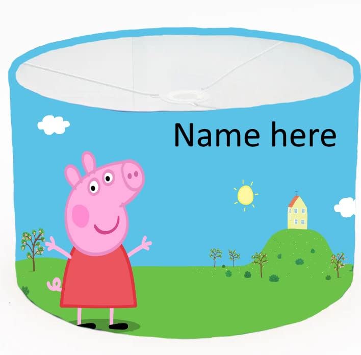 Personalized Cartoon Pig Design Ceiling Lampshade Lightshade for Nursery - Multiple Sizes