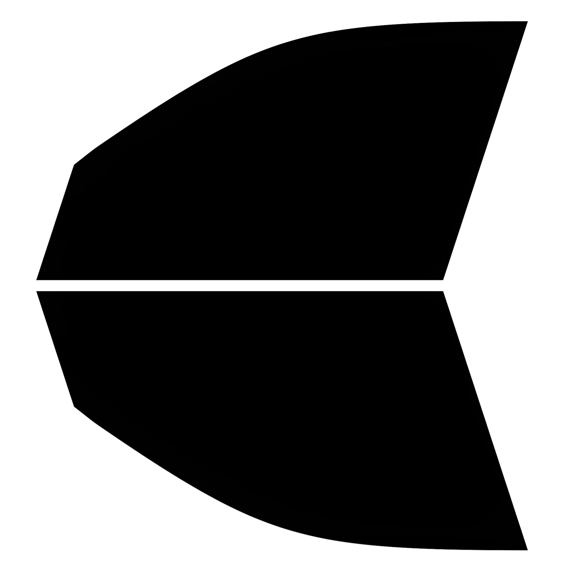 TINTCOM Film Solaire Auto Prédécoupé pour BMW Serie 3 E90 4 Portes Berline 2005-2012 - (35% Noir Fumé Moyen) - Vitres Latérales Avant - Protection UV et Chaleur, À Poser Soi-Même, Ajustement Précis