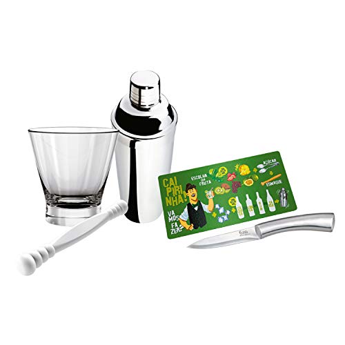 Kit Caipirinha 5 peças Bartender, BT0625BT, Euro Home