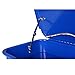 3.5-Gallon Portable Benchtop Parts Washer with 110v Electrical Pump for Automotive, Blue