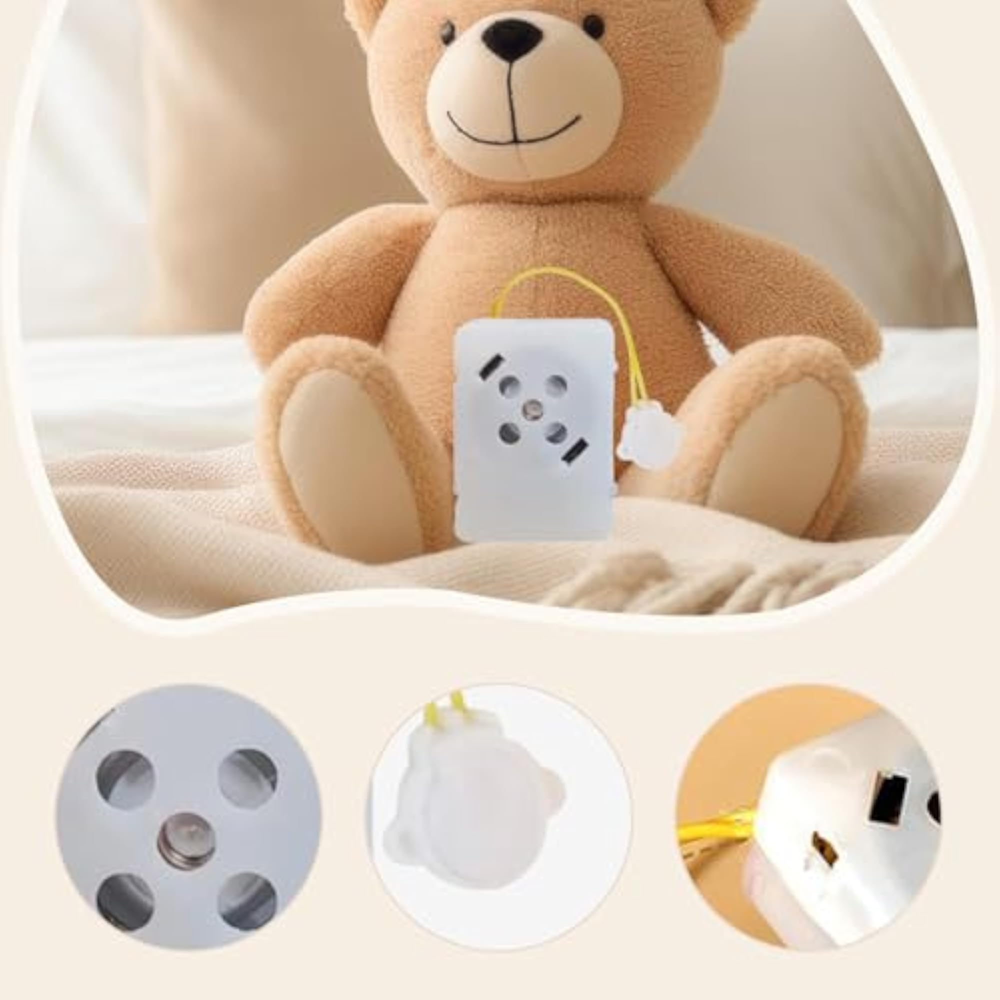 Mini Voice Recorder for Stuffed Animals, Gift Idea