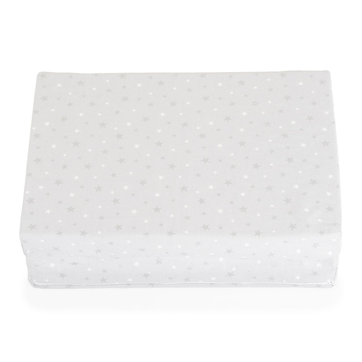 Moni colchón plegable cuna Mirage 120 x 60 x 6cm funda lavable cierre cremallera, color:gris