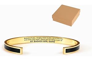 My Badass Girl Gang Adjustable Motivational Bracelet for Women