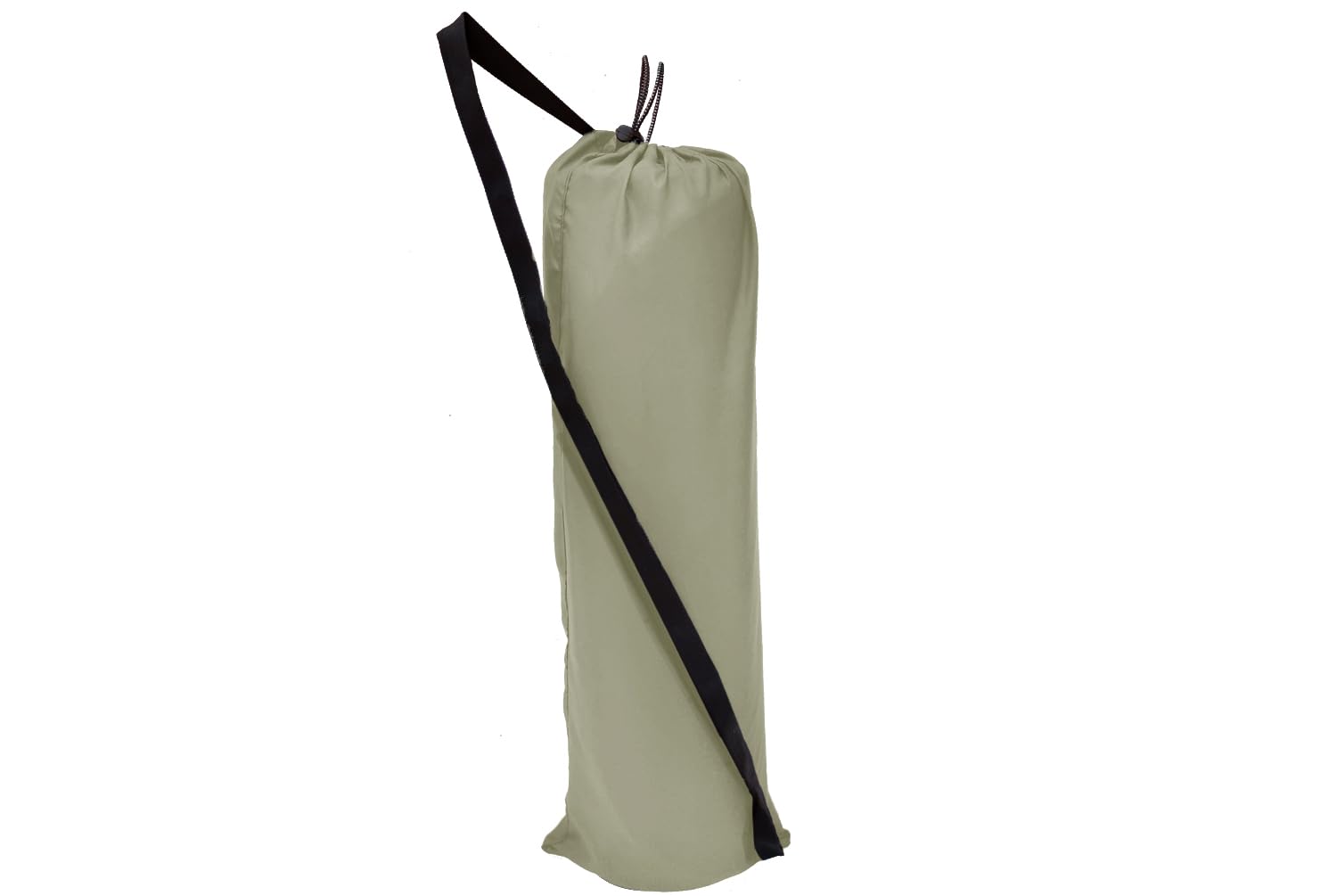 Panchtatava Cream Stble Dori Lock Exercise Yoga Mat Cover Bag only with Broad Strap Ideal for Men and Women
