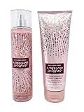 Bath & Body Works - Signature Collection - A Thousand Wishes- Gift Set- Fine Fragrance Mist & Ultra Shea Body Cream by Bath & Body Works
