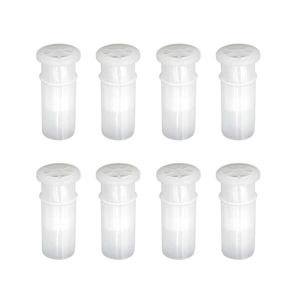 100pcs Pet Toy Balls Replacement Squeakers Dog Pet Toys Noise Maker Insert Replacement BB Squeaker Reed Shoes Whistle for Craft Supplies 1.5cm 1