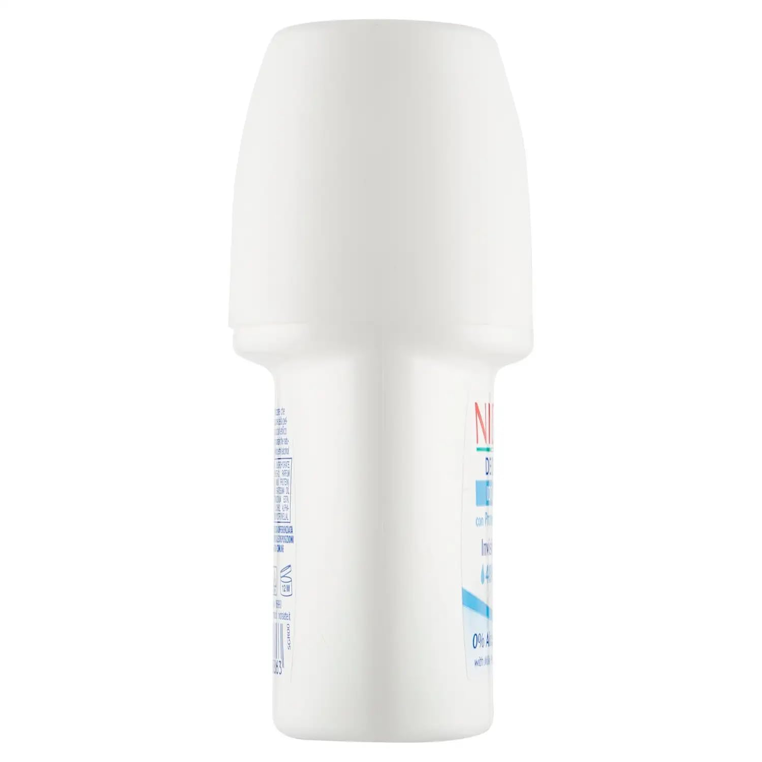 12x Nidra Deodorante Deolatte Idratante Deodorant Roll-On mit Milchproteinen 0% Alkohol 50ml + Beni Culinari Kostenloser Schlüsselanhänger