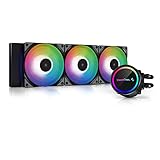 Iluminación ARGB de 5 V en los ventiladores y bloque de agua controlable a través del software popular de la placa base o a través del controlador RGB incluido