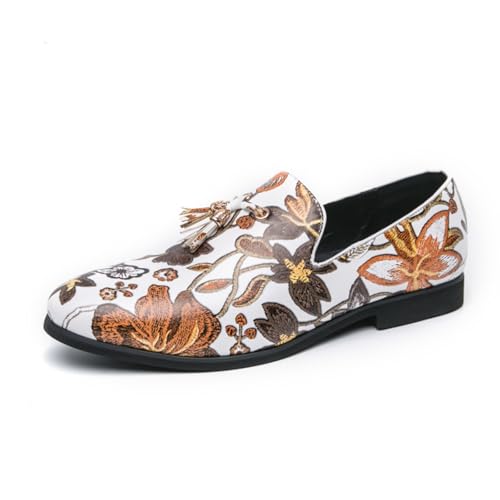 Men's Smoking Loafers - Casual to Business Formal Walking Shoes with Relaxed Fit & Lightweight Design for All-Day Comfort