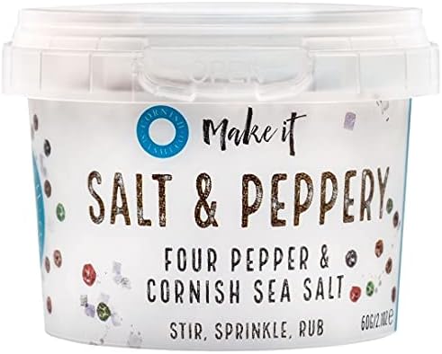 CORNISH SEA SALT Sea Salt And Pepper, 60 GR