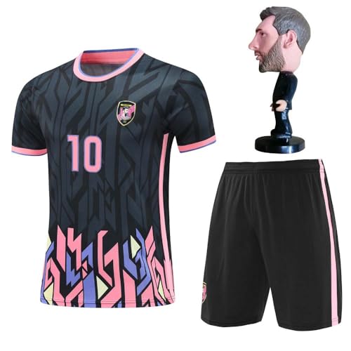 RIKPR Soccer Jersey for Boys Girls Youth Size Uniform Kids Football Shirt birthday present
