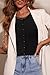 Newshows Women's 2025 Fashion Cardigan Sweater Lightweight Tops Work Casual Long Sleeve Crew Neck Soft Knit Dressy Outfits Business Clothing(Black,Medium)