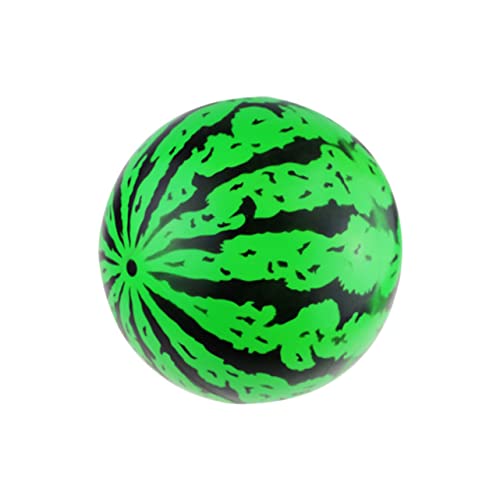 Yardwe 6pcs Inflatable Watermelon Shape Balls for Beach for Beach Parties and Fun Activities Great