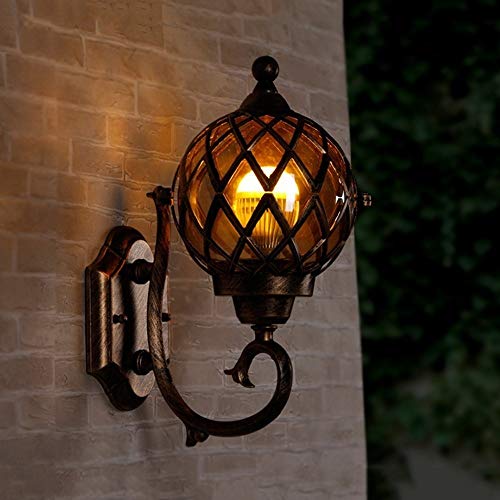 Lumière murale rétro e27 étanche pour extérieur et balcon - 3