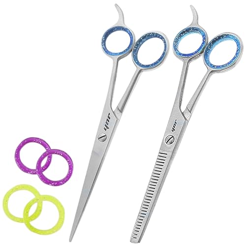 Ciseaux de coiffure professionnels pour éliminer les pointes fourchues en acier inox
