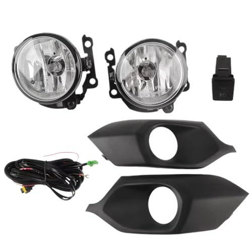 faros antiniebla Compatible Con Mitsubishi Para Pajero Sport 2016 2017 2018 2019 Faros Antiniebla Con Interruptor Cableado Parachoques Delantero Conjunto De Faros Antiniebla