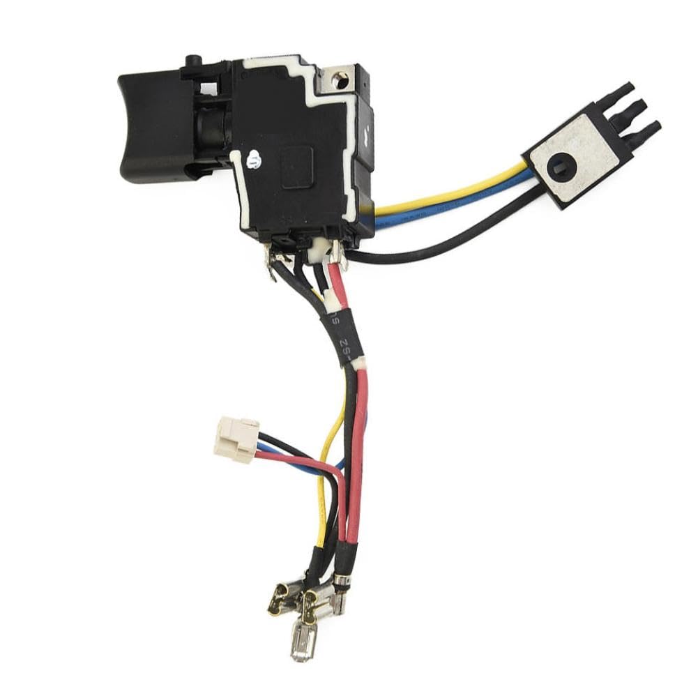 Interruptor de repuesto para 6507244 compatible con DHP458 DHP448 DDF458 DDF448 BHP458 BHP448 458 448 6507244 accesorios de herramientas eléctricas