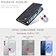 KZB Handyhülle für Samsung Galaxy S25 5G Hülle Premium Leder Klappbar Tasche Flip Case Magnet Kartenfach Standfunktion Klapphülle Schutzhülle für Samsung Galaxy S25 6,2’’ - Schwarz