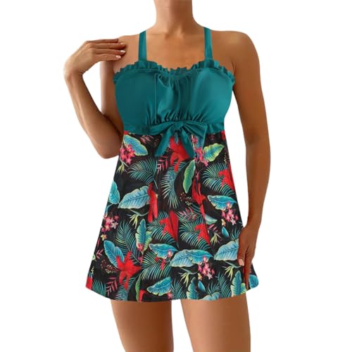 Maillot de bain deux pièces floral pour vos vacances au soleil