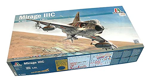 RCECHO® ITALERI Aircraft Model 1/32 Mirage IIIC Scale Hobby 2505 T2505 with 174; Full Version Apps Edition – Bild 3