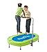 HearthSong Jump2It Indoor Trampoline with Adjustable Handle (24½-35