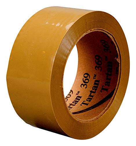 Image of Tartan Box Sealing Tape 369, 48 mm x 100 m, 6 per Box