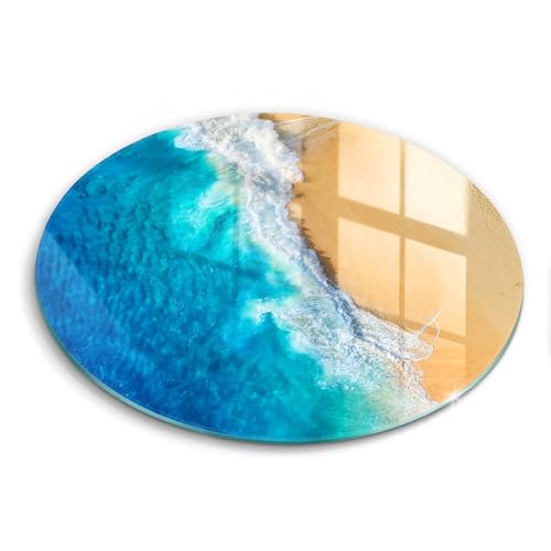 Planche à Découper Induction Wallfluent 30cm - Protection Plaque Plage et Mer - 2