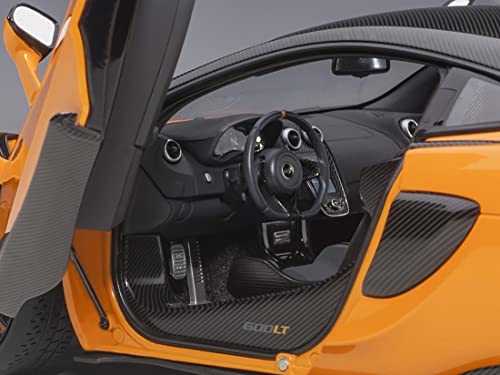 Modelo Auto McLaren 600LT Myan Orange 1:18 Autoart miniatura 4