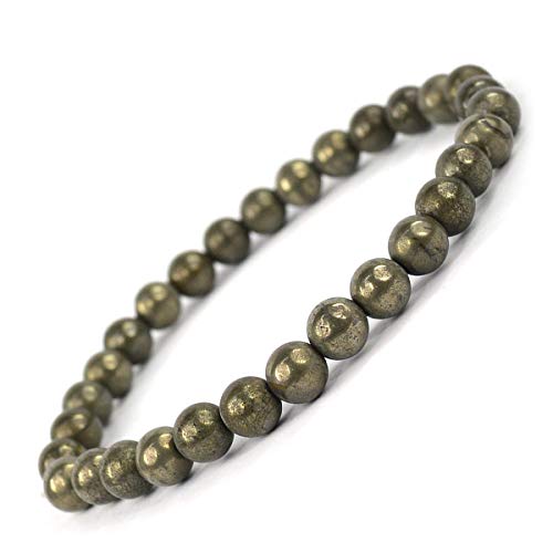 Image of Reiki Crystal Products Natural Crystal Stone Bracelet 6 mm Round Beads for Men & Women | Gemstone Jewellery Bracelet | Reiki Charged | Multiple Stone Variants Available