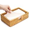 Rattan Guest Towel Holder For Bathroom Towel Caddy Rectangular Napkin Tray Wicker Toilet Tank Basket Honey Brown 9.4 x 5… 41ue8Irk5GL. SS100