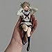 MABAIUDE MHA Himiko Toga Figure MHA Statue, 16cm Sitting Pose Toga Himiko Figure Collectible Desktop Decoration Gifts