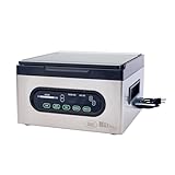LEM Products MaxVac Pro Chamber Vacuum Sealer with 80 Bags, Digital Control Panel, Maintenance-Free Pump, External Hose, Great for Sealing Foods, Liquids, Sous Vide, Jars, Stainless Steel