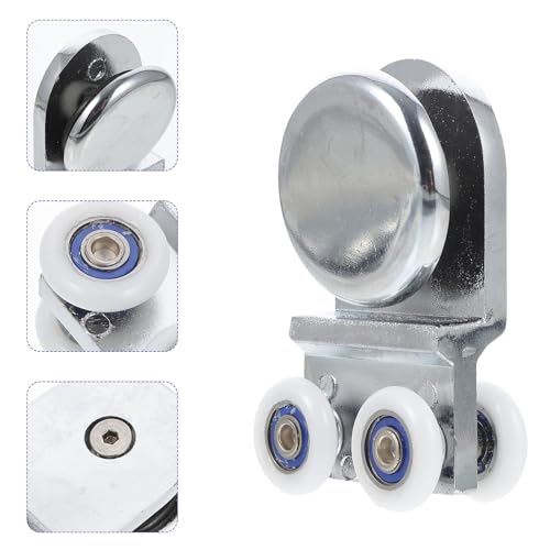 Accesorio estable para mampara con poleas de aluminio grueso de alta resistencia 7