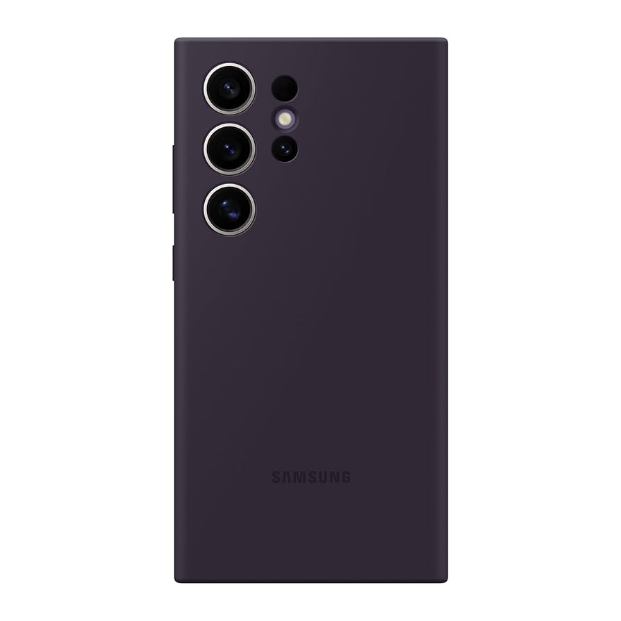 Amazon.co.jp: Galaxy S24 Ultra Silicone Case|ダーク