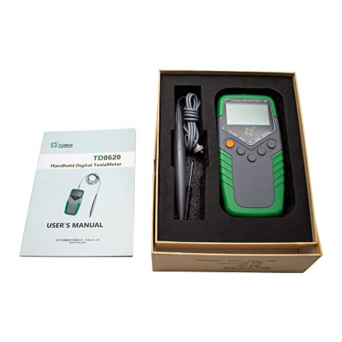 Medidor digital de campo magnético Tesla TD8620