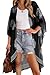 OFEEFAN Kimono Cardigans for Women Beach Cover Up Women Spring Outfits 2026 Fashion Clothing Print 04 XL