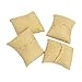 Housoutil 6 Pcs Kleiner Schmuck Display Kissen Jute Kleines Armband/ Uhr Kissenschmuck für Geschenkkasten für Armband Manschette Uhr Fußkettchen Armreifen Und Halskette 3. 14 X 2. 55 Zoll