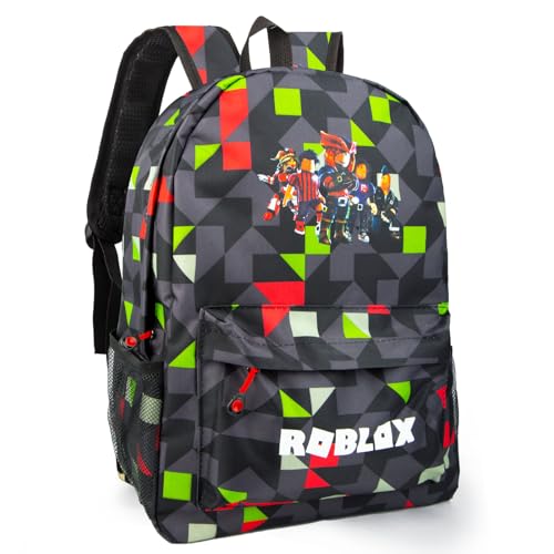 Wirhaut Boys Girls School Rucksack 3D Printed Backpack Kindergarten Girls Boys Anime School Bag Large Capacity Childrens Backpack Toddler Kids Backpack Gift for Travel Outdoor 3-12 Years