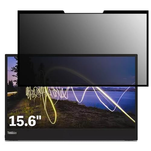 Lenovo ThinkVision M15 15.6�C���` 16:9 ���� �S���� �`�����h�~�t�B���^�[ �v���C�o�V�[�t�B���^�[ �p�\�R�� PC �t���ی�t�B���� �u���[���C�g�J�b�g ���˖h�~ ���E�ȒP �ی�V�[�g ���E��