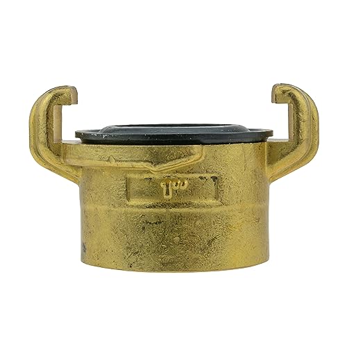Professional Brass Claw Hose connectors/Fittings,Male/Female bsp Thread (1" bsp Female) as Used by Professional Gardeners,Landscapers and Nursery Workers - Image 4