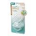Evenflo Feeding Balance Plus Stage 1 Cylindrical Baby, Newborn and Infant Pacifier - Developed with Pediatric Feeding Specialists - 0 to 6 Months (Pack of 2)